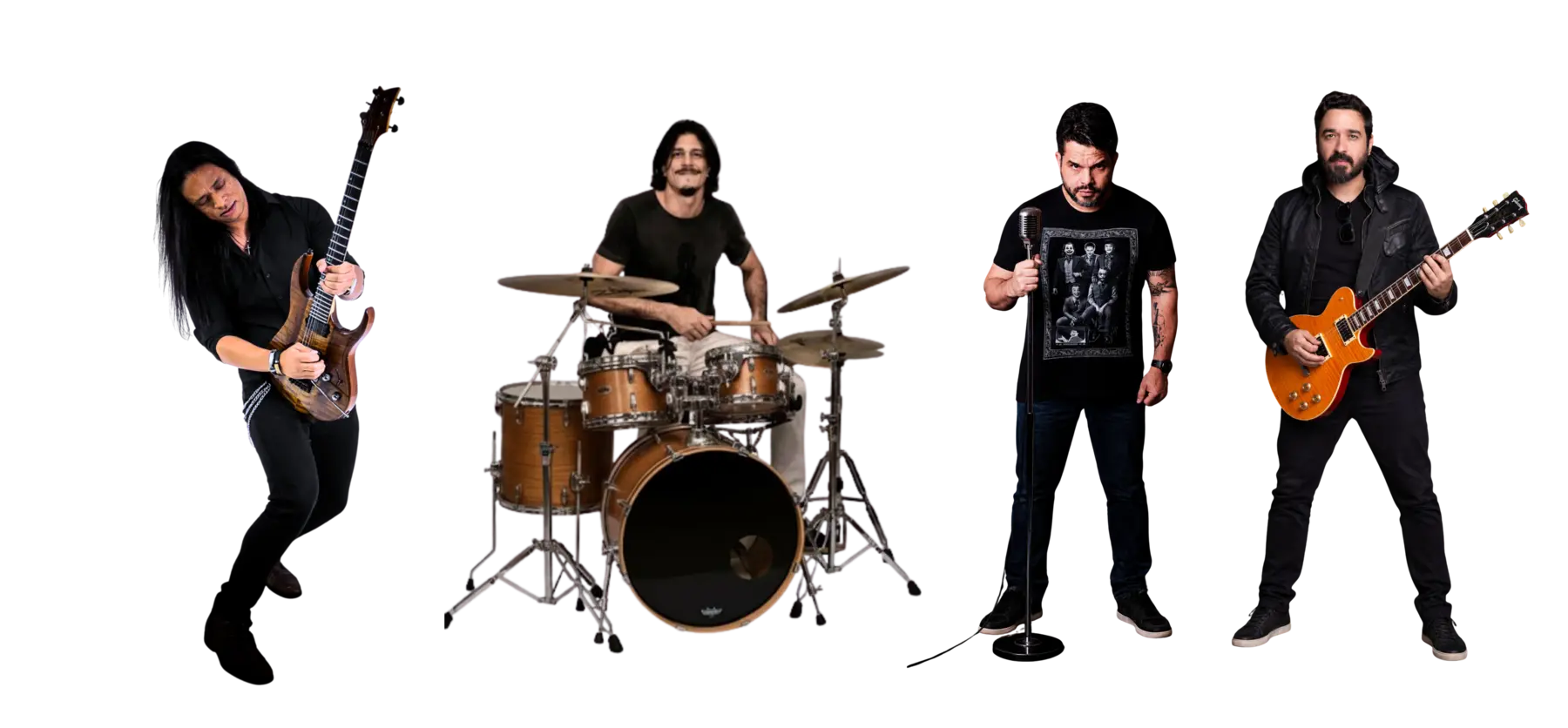 Formacao completa da banda Walkmachine