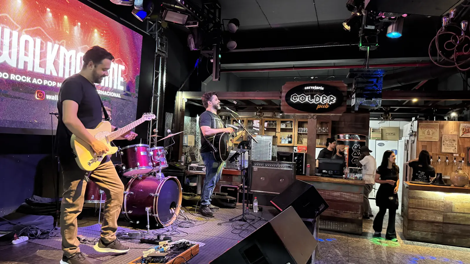 Show da Walkmachine no Colder Pub, Belo Horizonte